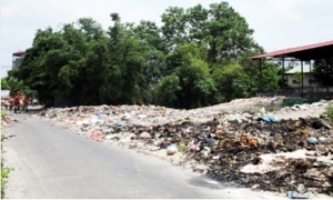 Khó khăn xử lý rác thải nông thôn ở Hưng Yên