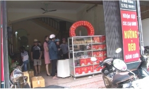 Thành phố Hưng Yên: Bánh trung thu sản xuất thủ công hút khách