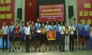 Giải bóng chuyền "Bông lúa vàng" tỉnh Hưng Yên năm 2019